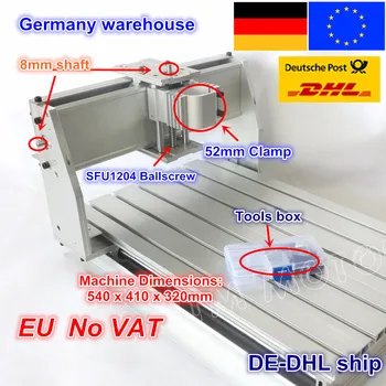 

From EU / free VAT 3040 CNC router milling machine mechanical ball screw kit CNC aluminium alloy Frame for DIY user