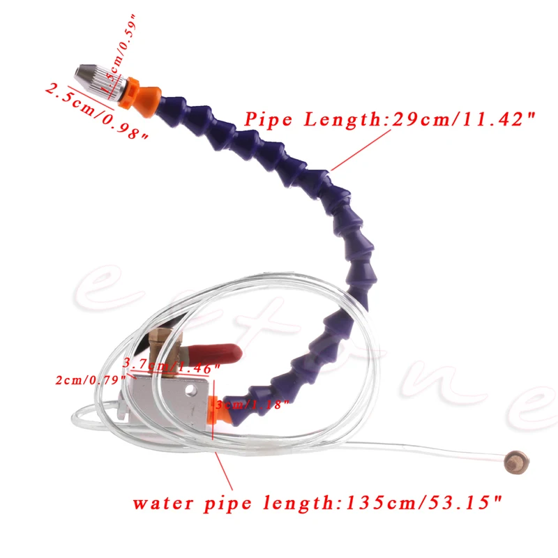 Blue Mist Coolant Lubrication Spray System Unit for CNC Lathe Milling Machine FU May22