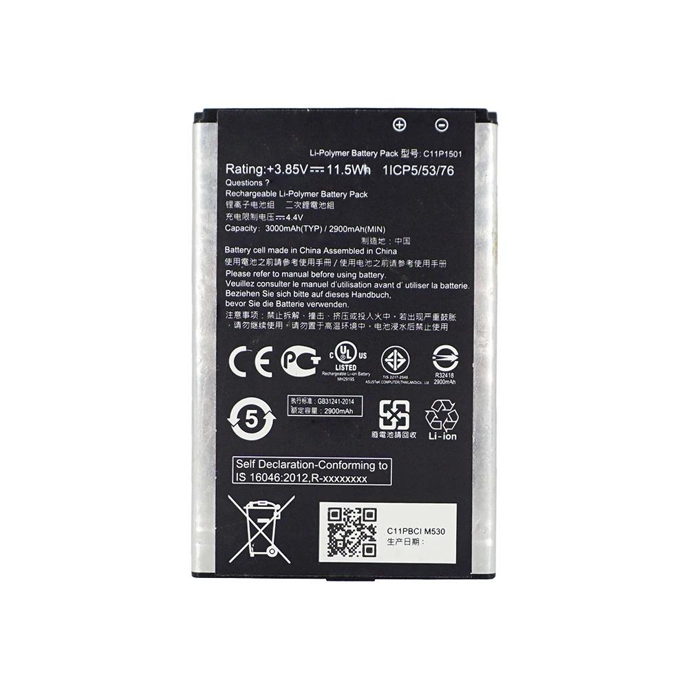 

1x C11P1501 3000mAh Battery For ASUS ZenFone2 Laser 5.5"/6" zenfone selfie ZE550KL ZE600KL ZE601KL Z00LD Z011D ZD551KL Z00UD 2