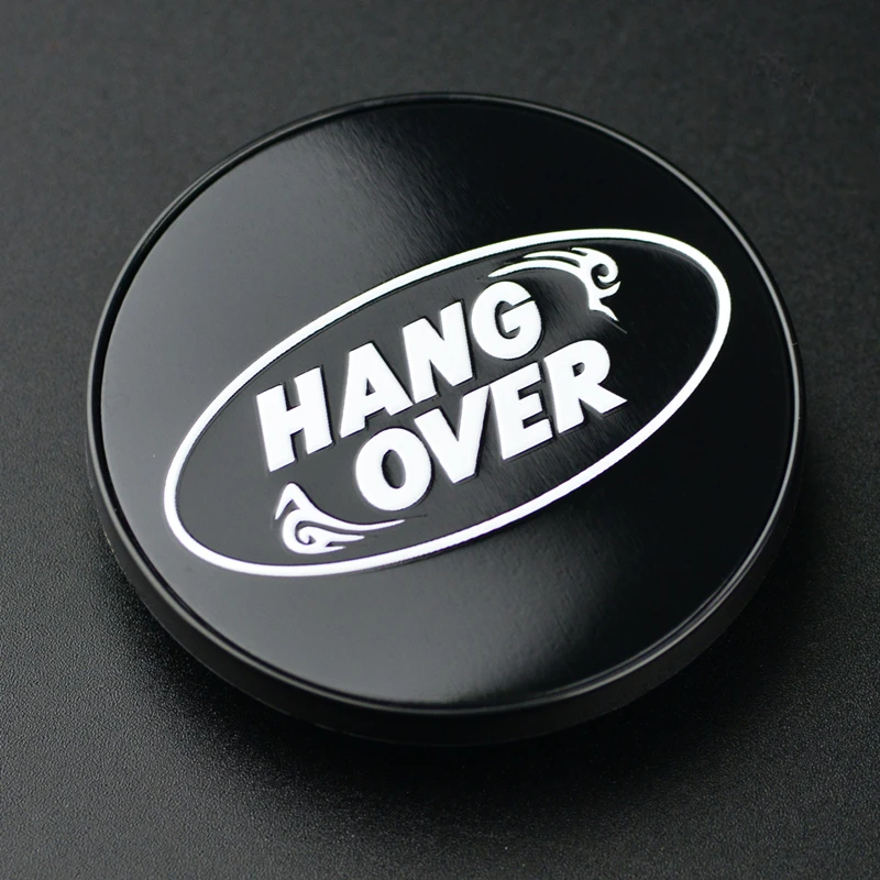 

4 Pcs Custom Alloy Wheel Rim Center Caps "Hang Over" logo Emblem for Range Rover LR2 LR3 LR4 Wheel Accessories
