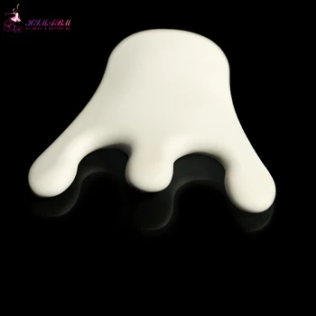 

HIMABM Traditional Scraping Plate Ceramic scraping Board Facial lymphocinesia massage Scraping tool Guasha Massage Board