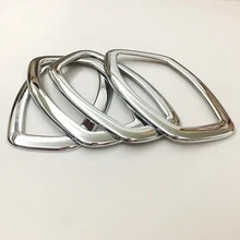 Per Renault Clio IV 2013-2018 ABS del Bicromato di Potassio Dell’automobile interno Ciotola porta di protezione della copertura della pagina trim Accessori Auto 4 pcs