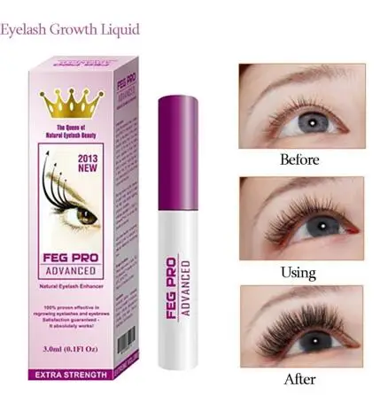 2PCS FEG Eyelash Enhancer Eyelash Growth Treatment Serum and  3ml Eyelash Growth Pro Advanced Eye Lashes Extension Lengthening