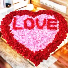 1000 шт Искусственные лепестки роз для девочек в цветочек, Шелковый лепесток искусственные лепестки для свадебные конфетти вечерние украшения событие H1