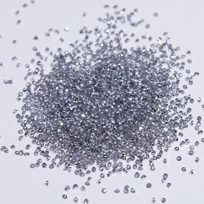 

Crystal 3D Nail Rhinestones AB Color Sharp Bottom Nail Art Decoration for UV Gel Shiny Nail Decors Accessories Tool