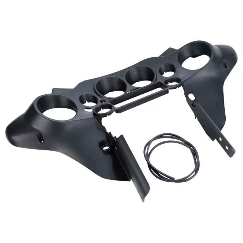 Black Speedometer Cover Cowl Fairing For Harley Softail Road King Custom New