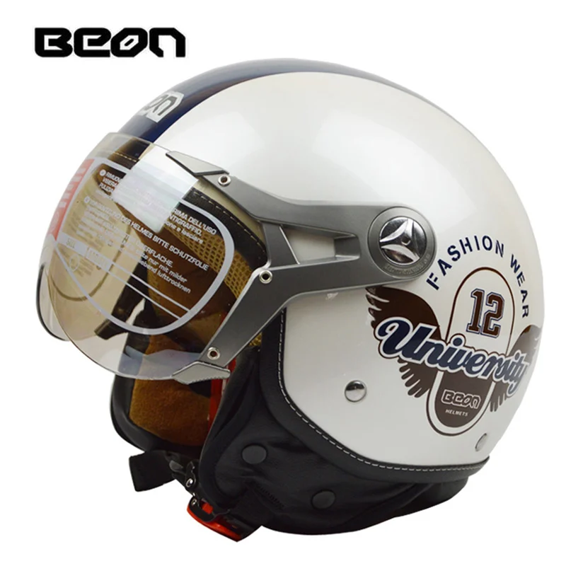 BEON 120, модный шлем, мотоциклетный шлем, половина лица, четыре сезона, casco moto beon, шлемы, capacete, полушлем, электрический велосипед