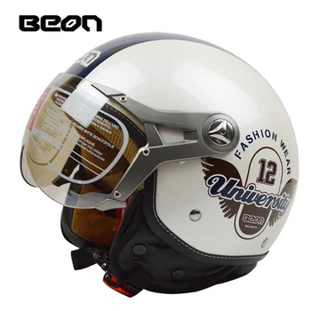 

BEON 120 fashion casque motorcycle helmet half face four season casco moto beon helmets capacete half helmet electric bicycle