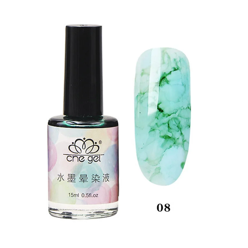

Hot Sale 12 Colors Phototherapy Nail Polish Glue Marble Pattern Ink Smudge Gradient Manicure Smudge Suitable For Daily Use JLRS
