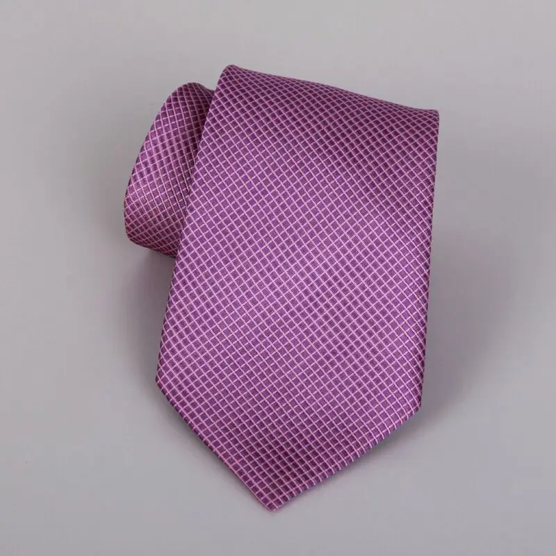 На молнии шеи галстук 8 см тонкий галстук высокого качества шелковый галстук для мужчин в лоте - Цвет: 08
