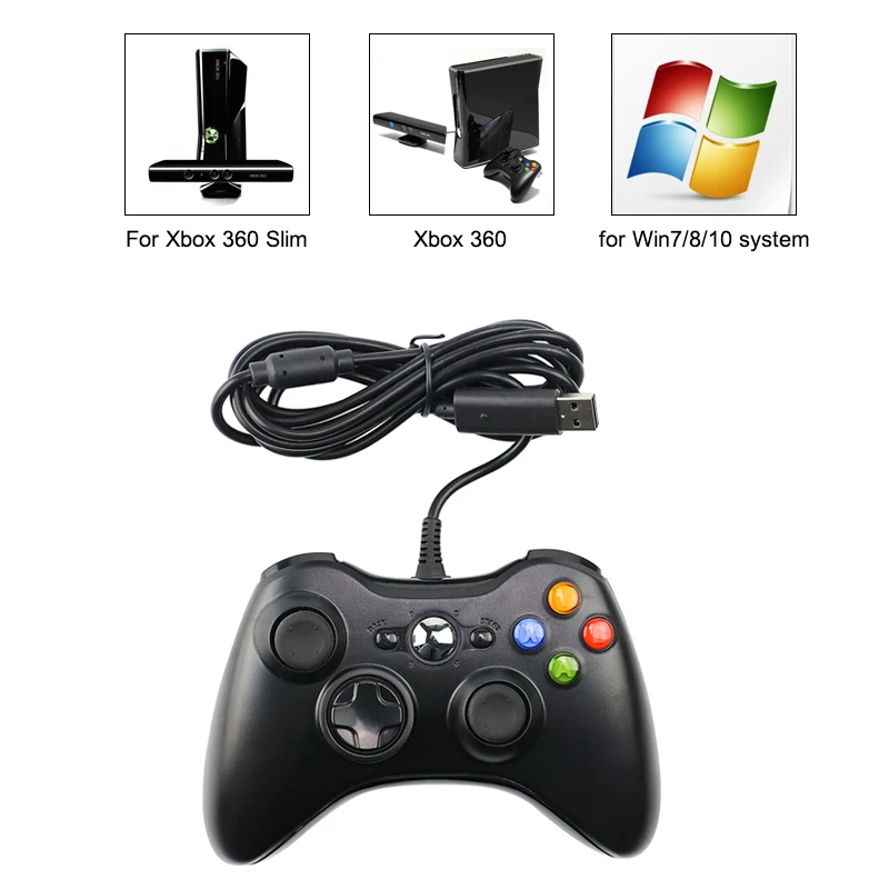 Геймпад для Xbox 360 проводной контроллер XBOX джойстик игровой геймпад