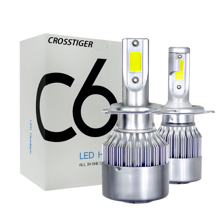 Автомобильные лампочки светодиодные H4 H7 9003 HB2 H11 LED H1 H3 H8 H9 880 9005 9006 H13 9004 9007