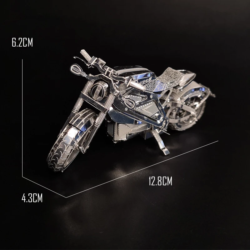 Коллекционный пазл с уровнем AVENGER для мотоцикла NANYUAN I22203 модель 3D в сборе из