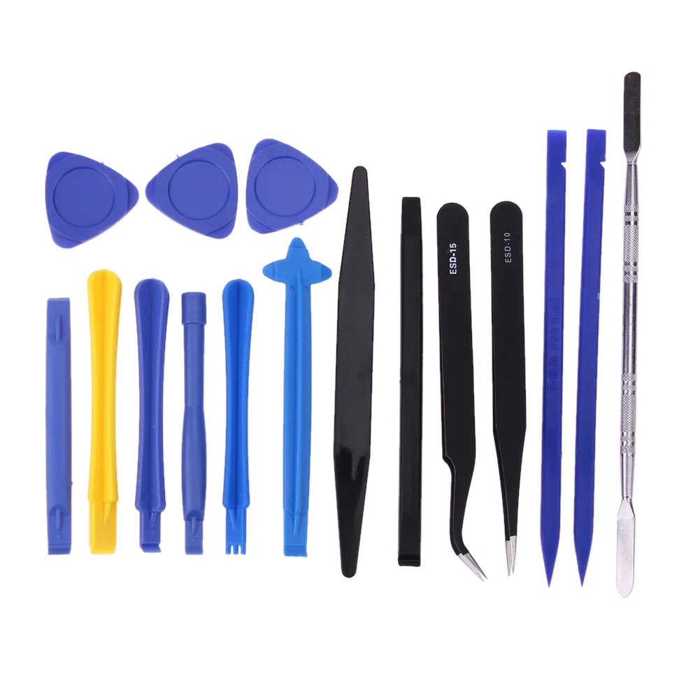 16pcs/set Professional Repair Tool Universal Mobile Phone PC Laptop Opener Pry DIY Tool kit Portable High Precision Hand Tools 16pcs/set Professional Repair Tool Universal Mobile Phone PC Laptop Opener Pry DIY Tool kit Portable High Precision Hand Tools