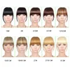 AliLeader Neat Front False Fringe Clip In Bangs Hairpiece With High Temperature Synthetic Hair ► Photo 2/6