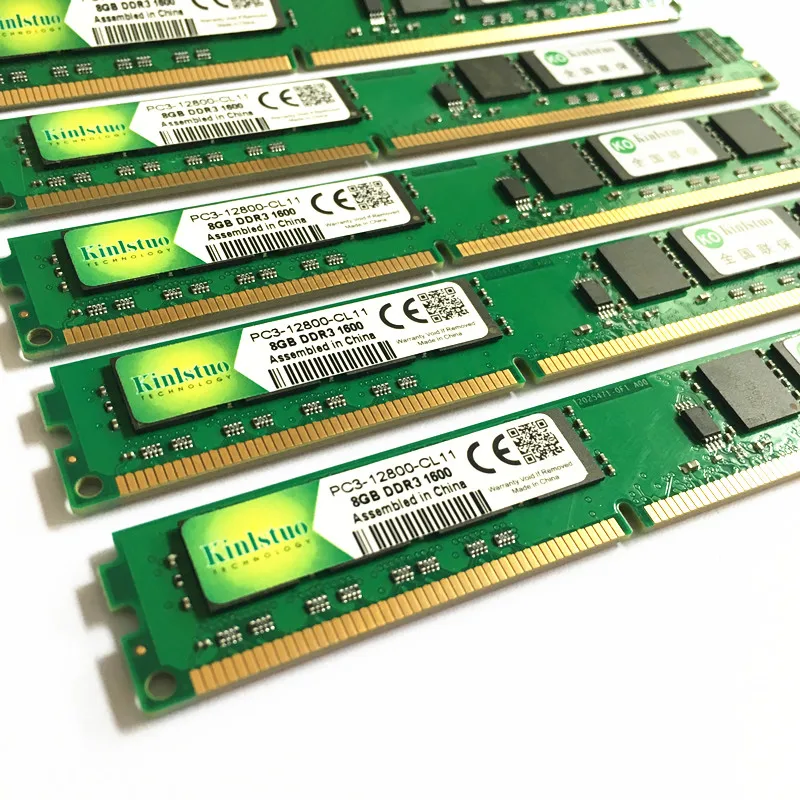 Kinlstuo DDR3 ОЗУ 8 Гб 1600 МГц DIMM 240PIN ddr3 1333 МГц 8 Гб памяти для рабочего стола