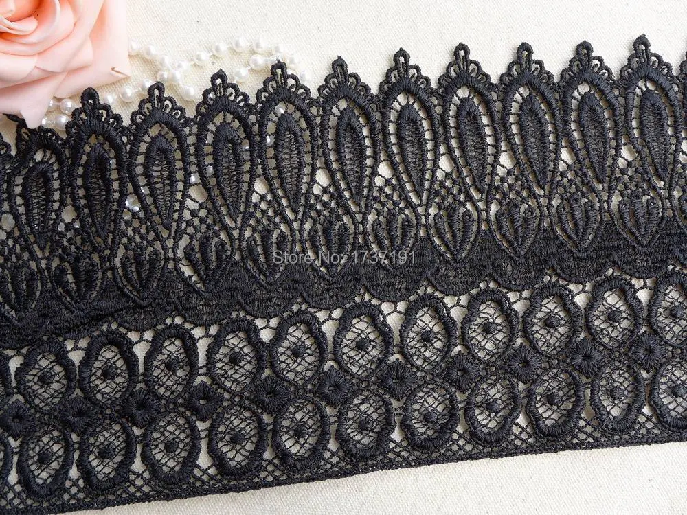 

5 ярдов, винтажный цвет, черный цвет, с перьями павлина, для корсета, костюмов, бурлеска, пояса, шитья, искусства