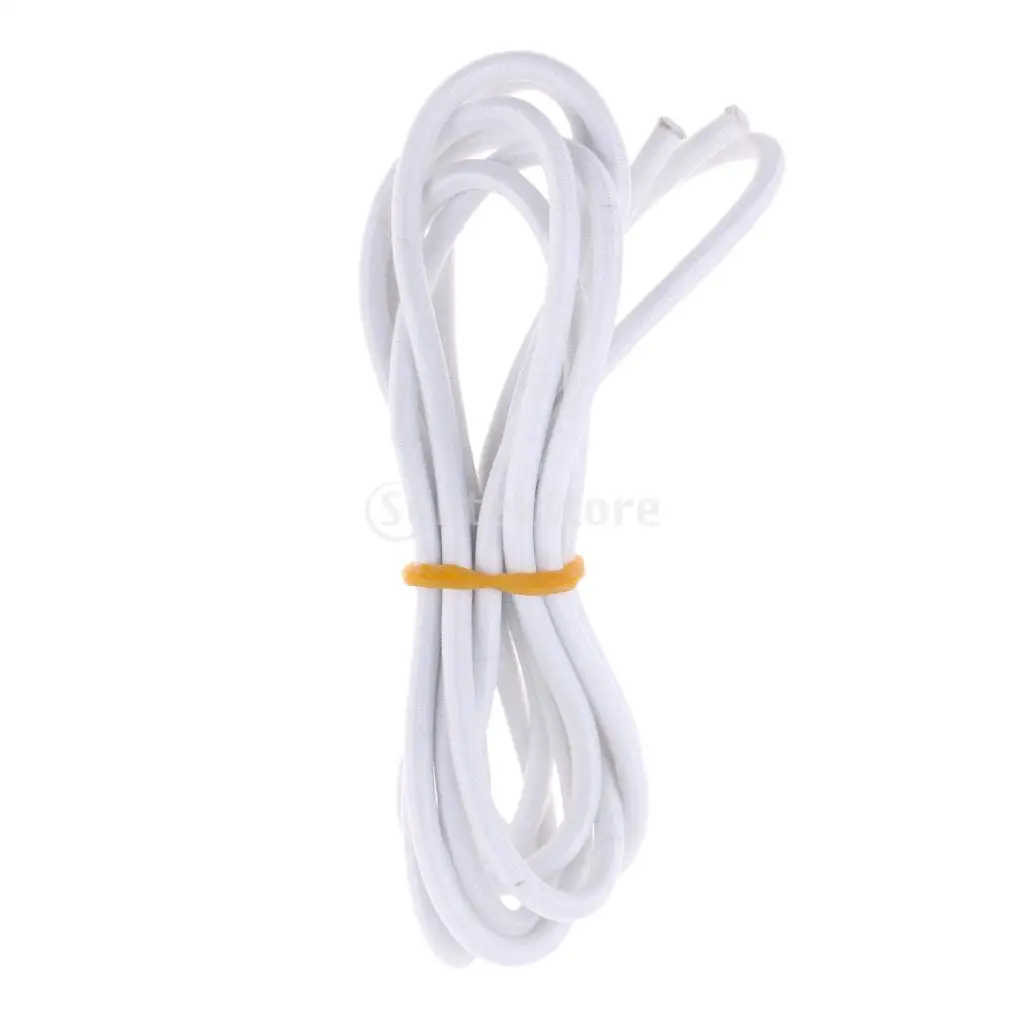  4mm Round Rubber Elastic Bungee Rope Shock Cord Tie Down Boat Trailer Anti-UV 0.5m, 1m, 2m, 300cm, 5m, 10m, 20m, 30m, 50m, 75m