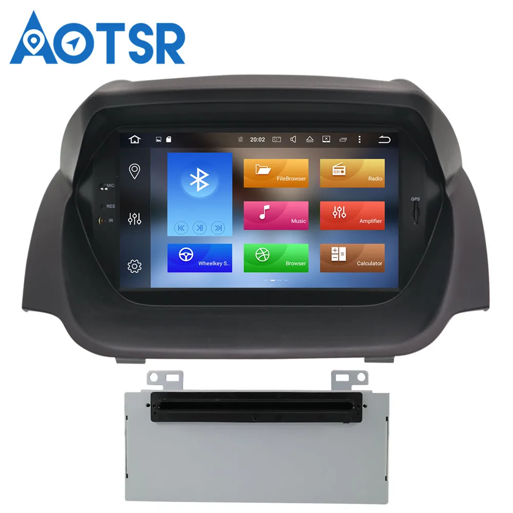 Flash Deal Android 8.0 8.1 Car Multimedia Stereo for Ford Fiesta 2013 2014 2015 2016 IPS Screen head unit radio tape Pad Radio GPS Video 3