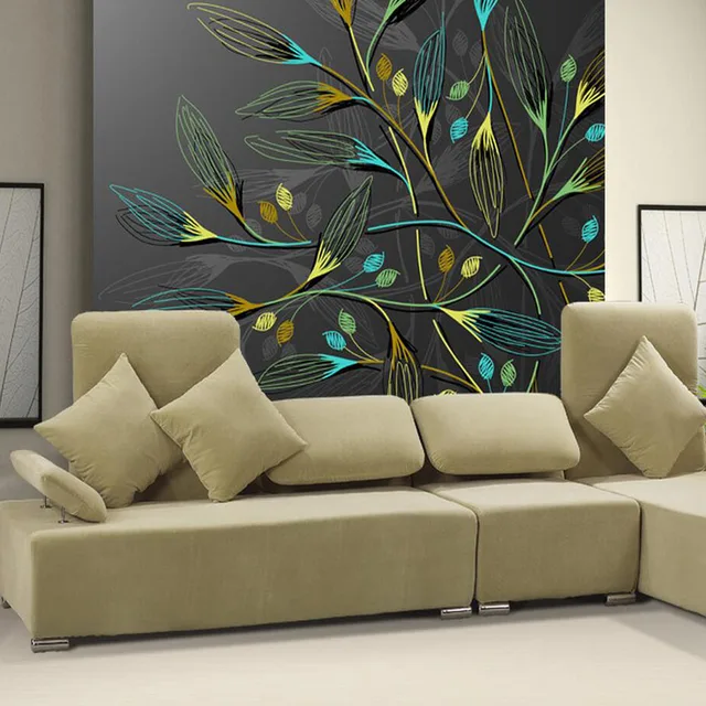 3d abstract wall murals