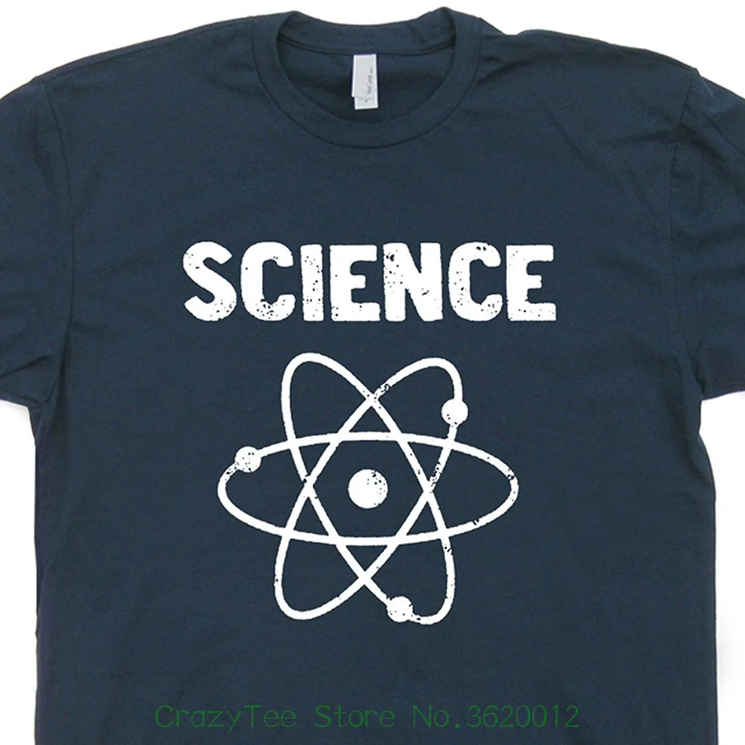 Science T Shirt Retro Geek Nerd Vintage Shirts Atom Chemistry Biology Tee The Universe Math