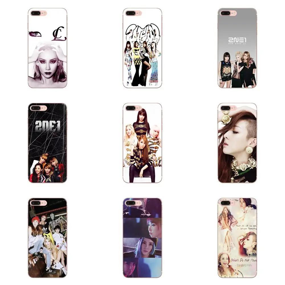 2ne1 Kpop ТПУ чехол для Apple iPhone X XS Max XR 4 4S 5 5C 5S SE 6 6S 7 8 Plus|Чехлы-накладки| |