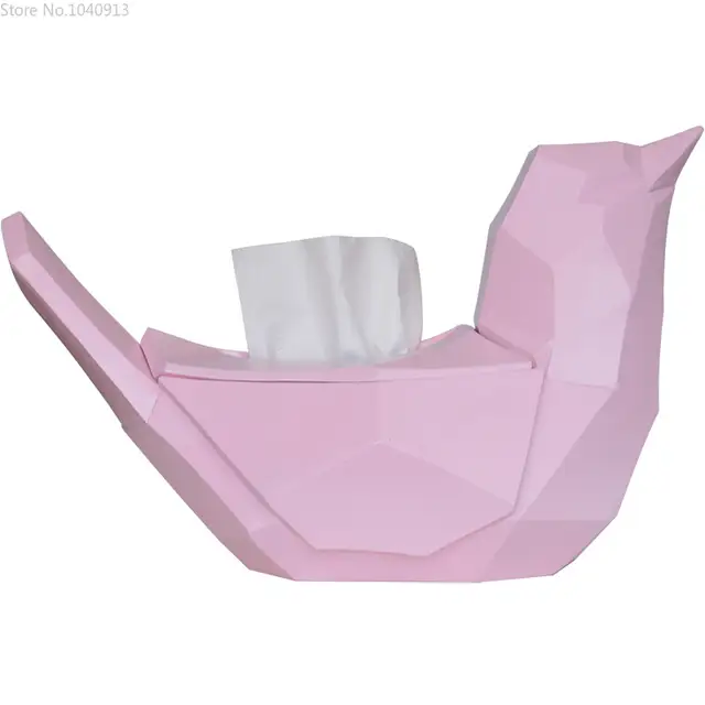 Online Shop Nordic Creative Tissue Box Birds Cover Cute Desktop