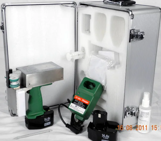 

AU-360 Production date, expiration date handheld inkjet printing machine, printer
