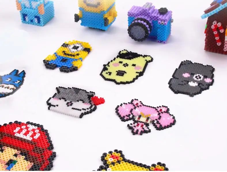 5 мм высокого класса Хама бусины Perler Бусины Пищевой Хама предохранитель бусины Детские игрушки Развивающие DIY рождественские подарки на год GYH