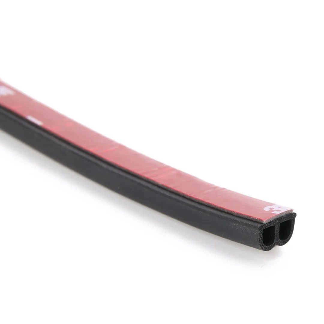 Mayitr 5M B Shape Type Rubber Car Door Seal Strip Edge Guard Moulding Trim Weather Strip Protector Car Styling