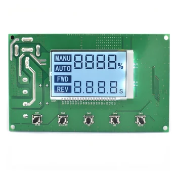 

Smart Digital Display Timer 0~100% adjustable DC 10-50V 12v 24v 48v 40A PWM Motor Speed Regulator Controller Reversible