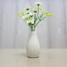 Цветочная ваза горшок для дома Цветочная композиция керамическая ваза в полоску классические свадебные офисные творческие украшения для дома Декор украшения