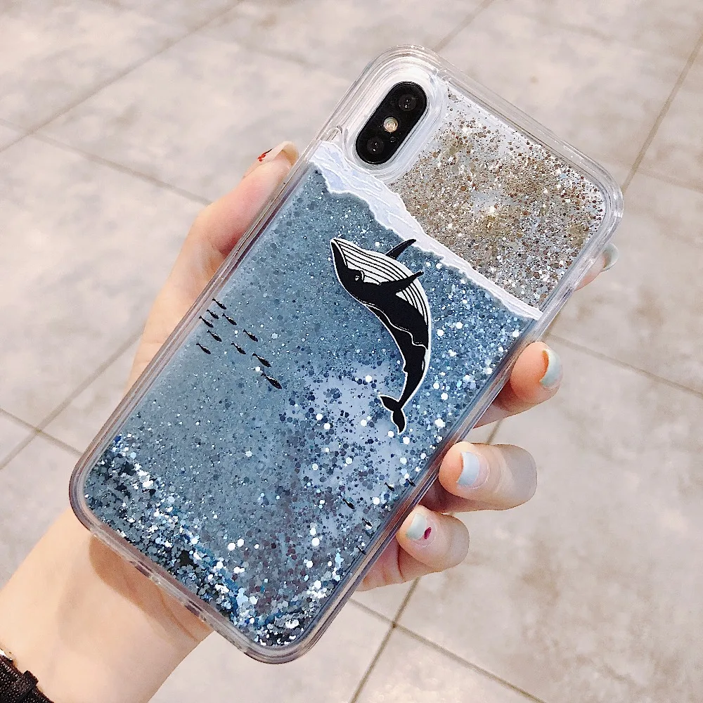 

Dynamic Liquid Quicksand Phone Case For Samsung Galaxy S7 S8 S9 Plus note 9 8 J3 J5 J7 2016 2017 A3 A5 A7 A6 A8 A9 2018 Cover