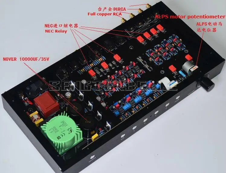 YJ MBL6010 полностью сбалансированный HiFi Одноконтурный класс A предусилитель аудио XLR/RCA Предварительный усилитель MBL6010 схема