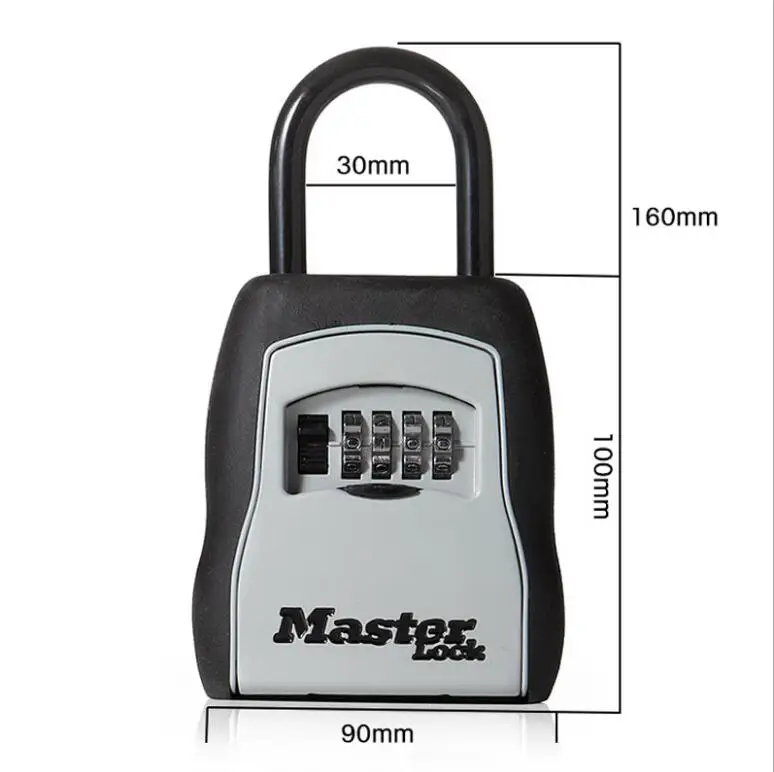 Мастер замок Сейф с ключом открытый настенное крепление комбинация блокировки паролей скрытые ключи коробка для хранения сейфы для Дома Офиса