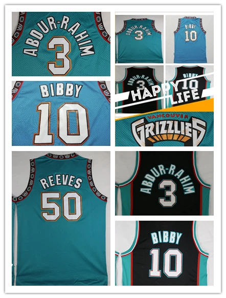 vancouver grizzlies jersey 3