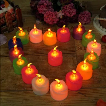 

Flameless Electronic Wedding Candles Decorative,Led Candle Light,Romantic marriage propose,Valentine's day Decor. candle