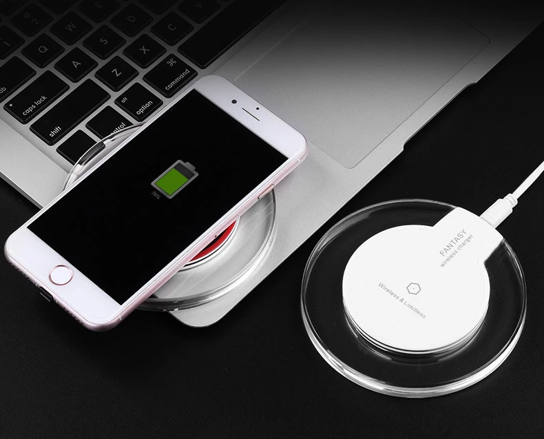 5 Вт Быстрое беспроводное зарядное устройство Qi для iPhone X XS Max XR 8 Plus USB QC3.0 Беспроводная зарядная подставка для samsung S9 S8 Plus Note 9 8 S7 Edge