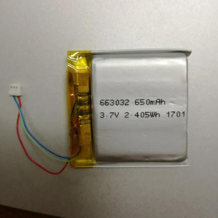 Easylander Замена 663032 3 7 V 650mAh Смарт часы батарея для детей Q730|Перезаряжаемые батареи| |