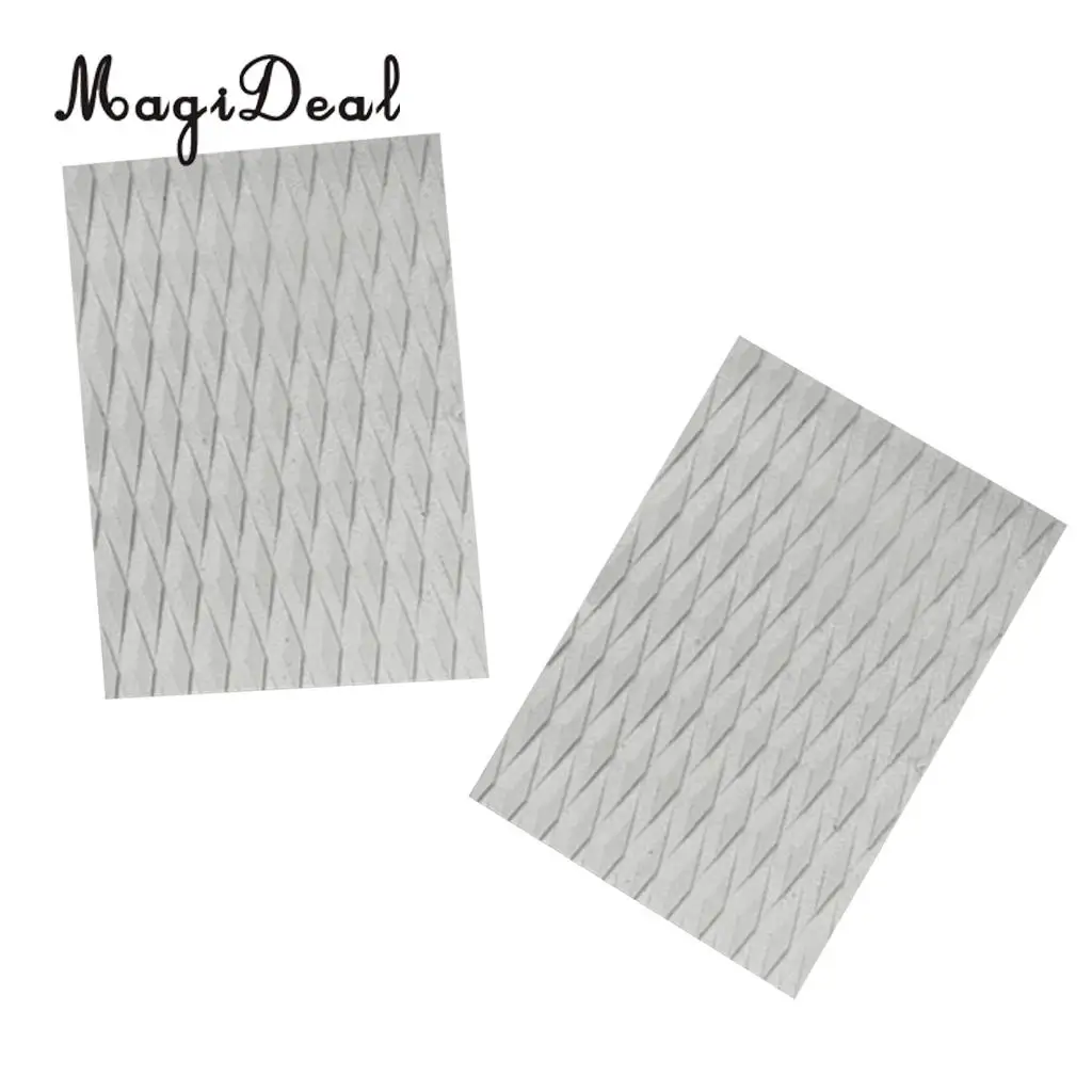 MagiDeal Anti-Slip Ultralight Diamond Grooved EVA Surfing Traction Pad Deck Grip Tail Pad for Surfboard Kiteboard Surf Accessory