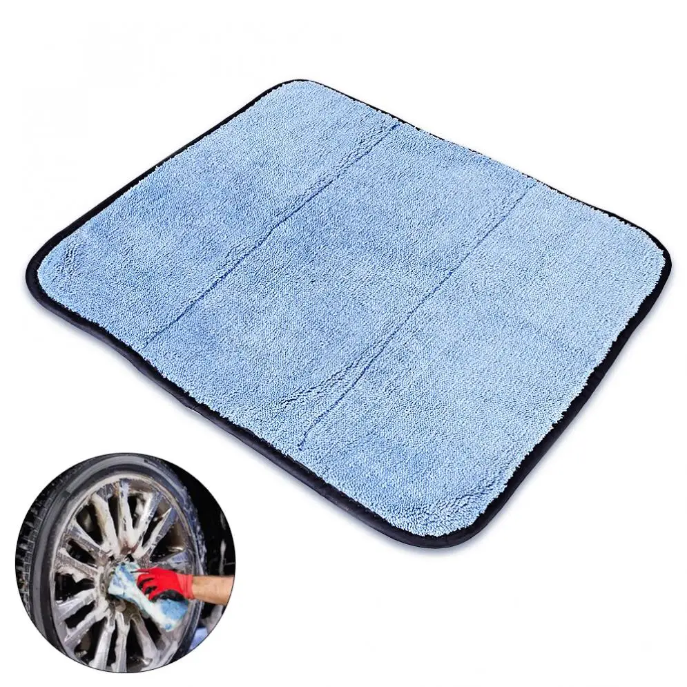

45 X 38CM Durable Coral Velvet Dry-wet Multi-purpose Car Wipe Care Polishing Wash Drying Towels