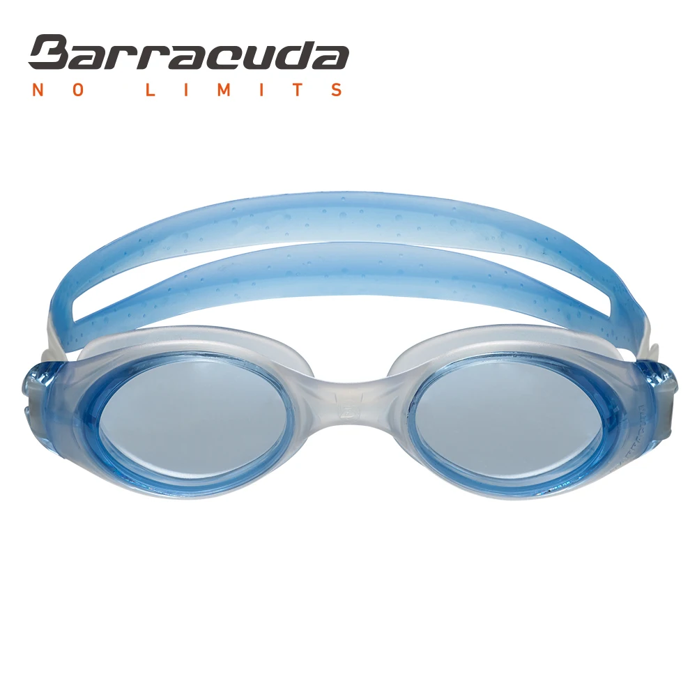Очки для плавания Barracuda наклонные линзы цельная оправа анти туман УФ Защита