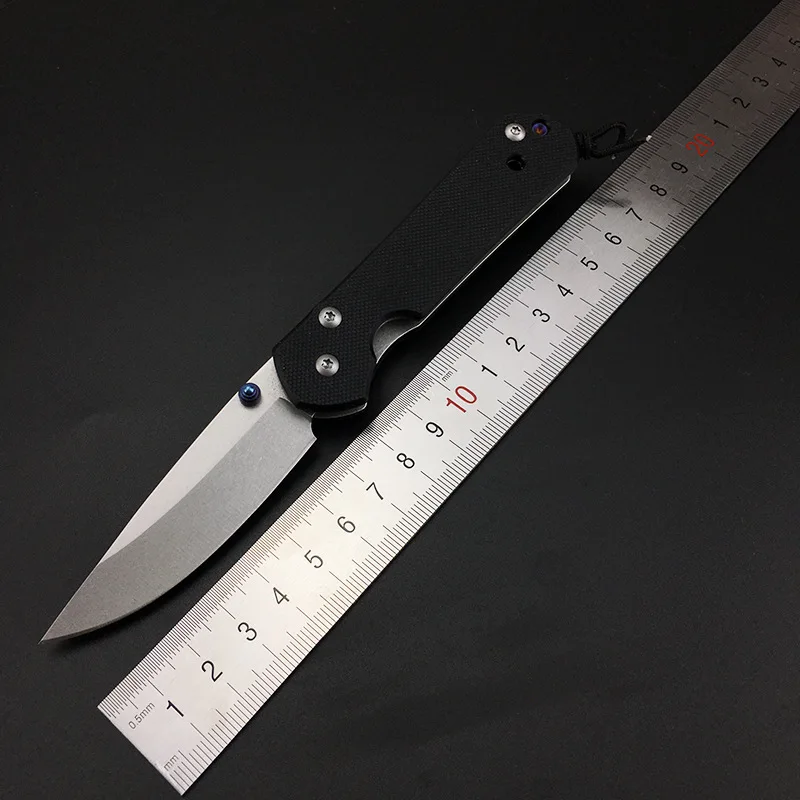 Новый складной Ножи 8Cr13Mov лезвие черная G10 ручка на открытом воздухе Выживание