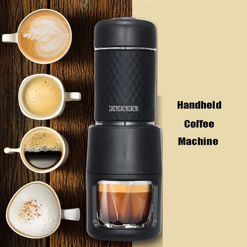 SP 200 Multifunction Mini Handheld Capsule Coffee Machine Outdoor Portable Manual Espresso