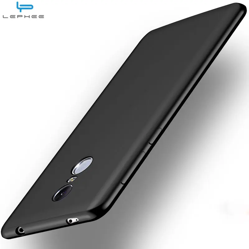 

LEPHEE Original Case For Xiaomi Redmi 4 4X Cover Soft Silicone Redmi Note 4X Case Xiomi Redmi Note 4X NOTE 4 X PRO Phone Cover