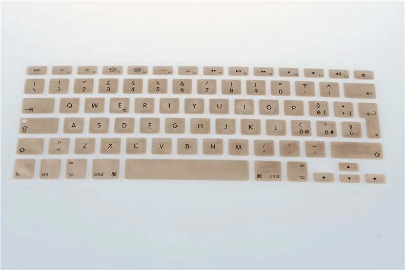 Водонепроницаемая силиконовая наклейка для ноутбука Macbook Air 13 итальянский чехол