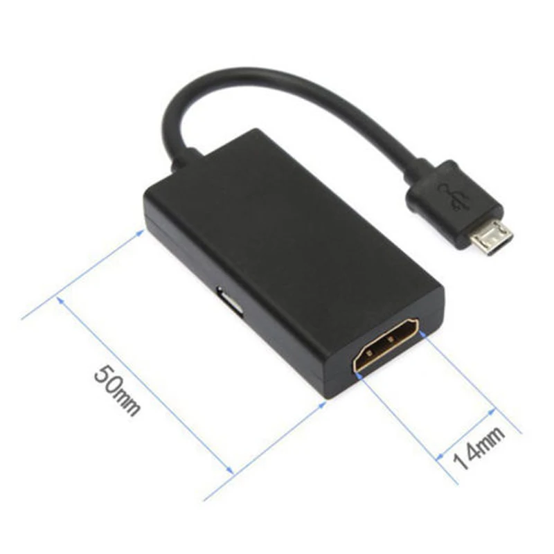 Микро Usb к HDMI 1080P Hdtv кабель адаптер для Samsung Galaxy S2 HTC LG Sony Xperia Z3 Compact Mini Z2 Z1 Z L39H Android