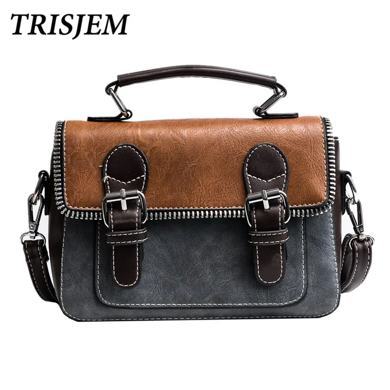 

Trisjem 2017 women vintage handbags ladies tote small cross body hand bags women messenger bags handbags famous brands belt bag