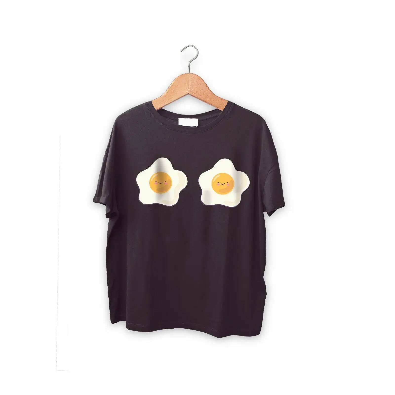 

Fried Egg T Shirt Adult Unisex The Mountain Art BillionaireFUNNY Tops wholesale Tee custom Environmental printed2019 fashionable