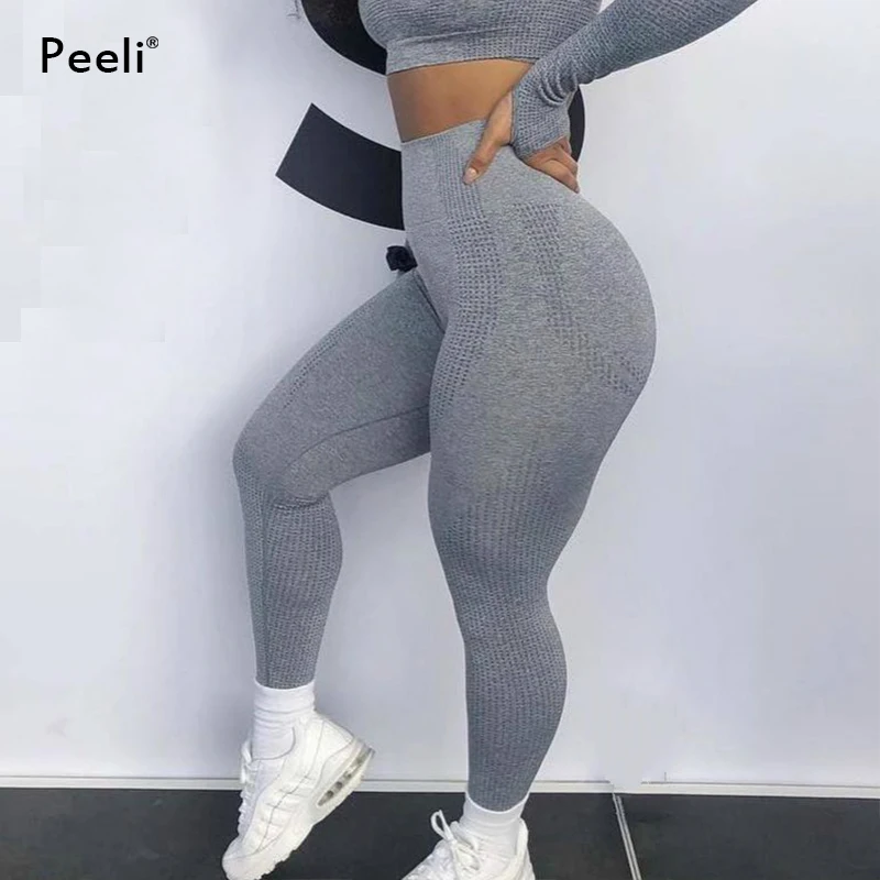 Peeli Seamless Leggings Sports Fitness Women Gym Leggings